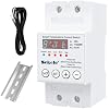 High-Power Temperature Control Switch, 63A 110V/220V Digital Thermostat