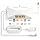 TV Antenna Amplifier, High Gain Indoor Antenna Signal Booster,White