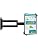 AboveTEK Tablet Wall Mount - 360° Rotation Tablet Holder Stand with Extension Arm, Anti-Theft Kitchen Mount Fits 7"-11" Tablets Including iPad Pro/Air/Mini, Galaxy Tab - Security Lock & Key - (Black)