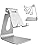 CreaDream Aluminum Cell Phone Stand, Adjustable Phone Holder for Desk