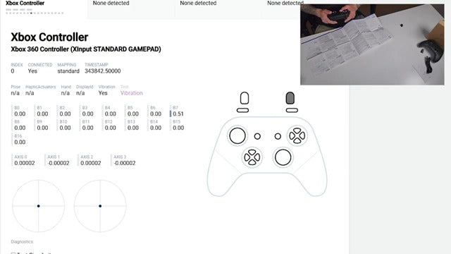 abxylute C6 Wireless PC Controller, Bluetooth Game Controller -1000Hz Polling Rate- Hall Effect Joystick for Windows PC, Switch 1&2, Steam Deck, Android TV/Mobile, iOS, MAC &Tesla Vibration Turbo Lightweight