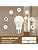 Ailofy LED Light Bulbs, Smart Light Bulbs that Compatible with Alexa & Google Assistant, Color Changing Light Bulb, WiFi Light Bulbs, A19 E26, 9W 800LM, 1800K-6500K Tunable White, 2 Pack