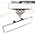 iJDMTOY Wide Angle Flat Rear Clip-On Rear View Mirror For Car Truck SUV
