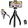 Ubeesize Phone Tripod, Portable and Flexible Tripods with Wireless Remote and Clip, Cell Phone Tripode Stand for Video Recording