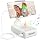 Gifts for Men Women, Bluetooth Speaker Phone Stand with Charging Function 360° Rotable Adjustable Cell Phone Holder HD Surround Sound for Desk Fits All Phones,Tablet (White)