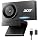Acer 4K Webcam for PC/Mac with All-Metal Unibody Sculpted, Sony 1/2" Sensor, PDAF, 2 Noise Reduction Mics, Privacy Cover for Switch 2/Zoom/Teams/Facetime/YouTube/Google Meet
