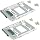2.5" SSD to 3.5" SATA HDD Adapter Caddy Tray Hot Swap Plug, Pack of 2