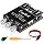 ZK-1002T Bluetooth 5.0 Stereo Amplifier Board, 200W HiFi 2.0 Channel Mini Audio Amp Module with Treble & Bass Control, AUX Input, DC 12V-24V for DIY Speakers,Home Audio