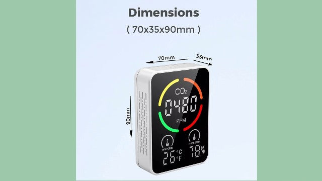 Digital Air Quality Monitor Indoor