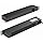 8 Outlet Horizontal 1U Rack Mount PDU Power Strip with Surge Protector - 110V/15A - 6ft Power Cord for Network Server Racks (PDU-03)