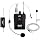 Pyle UHF Wireless Microphone System Kit - Portable Professional Cordless Microphone Set with Headset, Lavalier, Beltpack Transmitter, Receiver - Karaoke & Conference