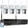 Wireless Security Camera System Outdoor: Dual Lens 6MP 10X Hybrid Zoom Auto-Track PTZ 4PCS 4K 10CH DVR with 1TB HDD for Home Security