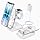 Mukiya 3 in 1 Magnetic Wireless Charging Station for Apple Devices