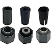 1/2" 1/4" 12mm Router Collet Nut Set For Dewalt 1617 dw618 router part