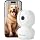 VIMTAG 4MP 5G Security Camera Indoor, Pet Camera with Speaker for Dog/Cat, Free AI Detection Indoor Camera with Phone App, Motion Tracking, Night Vision,2-Way Audio, Support 128GB Card(Not Included)