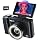 W & O 4K Digital Camera for Photography,180°Flip Screen Kids Digital Camera