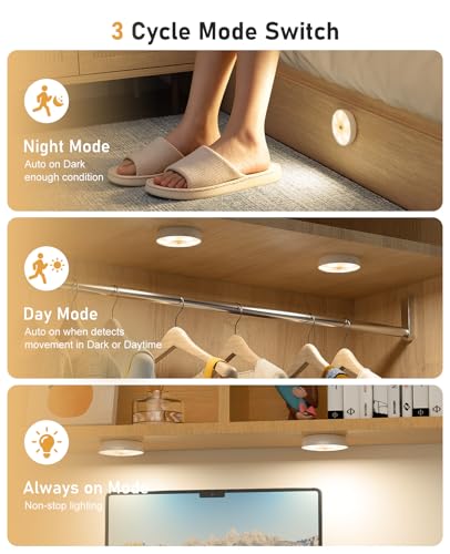 Under Cabinet Lighting with Remote, Motion Sensor Step Lights - Image 7