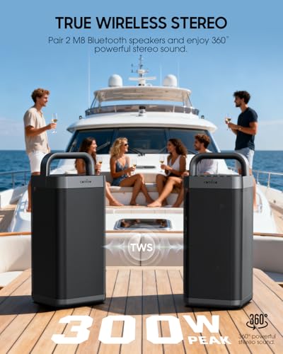 comiso Portable Bluetooth Speaker, Deep Bass, 150W P - Image 7