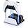 PS5 Controller Charger Station with LED Indicator,Self-Aligning Charging Dock,Dual Controller Fast Charging Dock,Desktop Display Stand for PlayStation 5 (White)