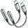 OneKer USB Type C to 3.5mm Headphone Jack Adapter, (2-Pack) USB C to Aux Female Audio Dongle Cable Cord Compatible with iPhone 17/16 Pro/15 Plus/15 Pro Max,iPad Pro,MacBook,Samsung Galaxy S26 S25 S24