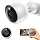 Security Cameras Wireless Outdoor,2K Battery Wireless WiFi Cameras for Home Security,AI Motion Detection,Local SD/Cloud Storage,Smart Home Cam (White 1 Pack)