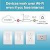 Legrand Radiant Wi-Fi Matter Smart Light Switch, White 1 Pack