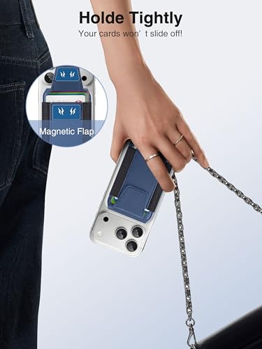 TopMade for MagSafe Wallet with Stand, 9 Cards Holde | Phone Accessori - Image 7