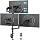 WALI Stacked Triple Monitor Mount for 13-34 inch Screens, 19.8 lbs per Arm