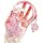 Cute Cable Protector for iPhone Charger,Kawaii 3D Colorful Butterfly Design Flower Pattern Data Line Cable USB Wire Saver Charger Protector,Wavy Shape Charging Cord Protector Cover for Women Girl-Pink