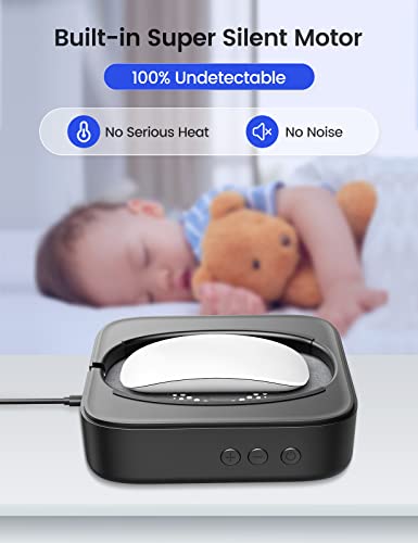 Mouse Jiggler Undetectable, No Need to Align Cursor, Mouse Mover Device with Adjustable Interval and Screen, Automatic Mouse Shaker Wiggler for Both Large and Small Mice, Real Random Movement - Image 7