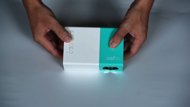 Mini Projector Portable for Gift, Led Outdoor Movie Projector
