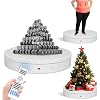 19.7In Remote Large Motorized electric turntable Rotating platform Photography Turntable Motorized lazy susan Base giratoria para for Photography,3D Scanner,Heavy duty display(Load Range:220~500lbs)