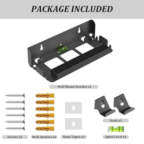 LEPEYMDA Wall Mount for Switch 2/1/OLED, Accessory Storage Organizer Shelf