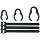 25PCS 3 Sizes Microphone Stand Cable Clips Mic Cable Clips Plastic Microphone Cable Holders Clamp Boom Pole Cable Clips Clamp Plastic Mount Flexible Mic Cable Clamps Boom Pole Cable Clips