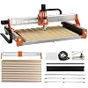 FoxAlien XE-PRO 8040 X-axis Extension Kit with Upgraded Hybrid Spoilboard Worktable, Compatible with XE-PRO CNC Router Machine