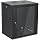12U Wall Mount Server Cabinet Network Rack Enclosure Locking Glass Door