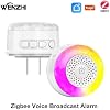 Tuya Zigbee Sound Voice and Light Alarm Sensor