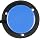 AbleNet Specs Switch Blue - Adaptive Switch for Enhanced Control and Accessibility - Product #100SPBL