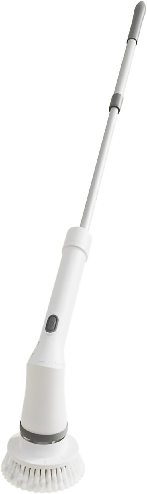 Cordless Cleaning Brush, 6 Replaceable Scrubber Heads & 2 Adjustable Speeds Electric Spin Scrubber Brush, Power Shower Scrubber with Long Handle Bathroom