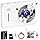 Digital Camera for Kids, FHD 1080P 44MP Point and Shoot Digital Camera with Face Detect, Smile Capture, 16X Zoom, 20 Filters, Anti Shake, 32GB SD Card White Compact Vintage Camera for Kids Boys Girls