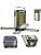 Outdoor Foldable LED Camping Lantern, Rechargeable Camping Light with Solar Power, Portable Flashlight, 6 Lighting Modes, Portable Outdoor Lantern for Camping, Hiking, Tent & Emergency Use