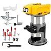 Brushless Cordless Compact Router Compatible with DeW-alt 20V Battery