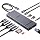 UGREEN USB C Docking Station Triple Monitor 4K, 12-in-1 Dock with 2xHDMI+DP