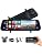 Rear View Mirror Camera with Carplay&Android Auto,9.66" 1080P Mirror Dash Cam Front and Rear with Voice Control,Night Vision,Parking Monitoring,Reverse Assist Free 64GB Card for Cars&Trucks