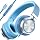 INFURTURE USB C Headphones Wired with Mic & Volume Control, Noise Isolating Over-Ear Headphones, Tangle-Free Plaiting Line, Foldable Headphone for School/Travel/iPad,Tablet,iPhone 17/16/15