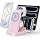 Wireless Charger for Samsung: 5 in 1 Samsung Wireless Charging Station for Galaxy S26Ultra/S25/S24, Charger Dock Stand for Galaxy Watch8/7/6/5, Android Charging Station for All USB-C Buds, Pink