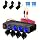 7-in-1 Cigarette Lighter Splitter 180W USB-C PD 36W QC 18W Voltmeter Switch