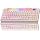 Womier 75% Wireless Mechanical Keyboard with Screen, Cat Pink Keyboard-K80