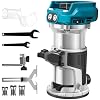 Cordless Compact Wood Router for Makita 18V Battery, Palm Router