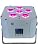 JUNMAN 6x18W RGBWAUV 6 in 1 Wireless DMX Battery Power Led Par Light 1pc
